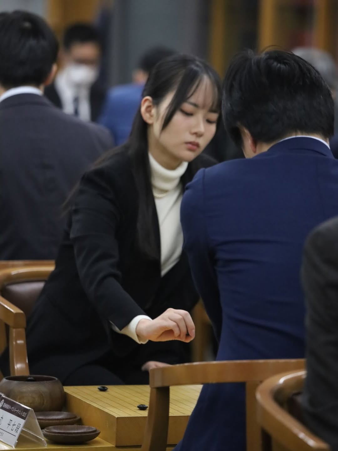 一昨日は関西オープントーナメント戦がありました!私は1回戦で岩丸平先生に負けてしまいました🥲応援しくださった皆様ありがとうございました✨来年またこの舞台に戻って来れるよう頑張ります!ファンの (8).jpg